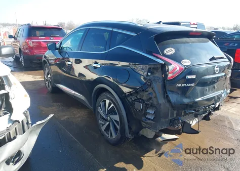 2015 Nissan Murano Platinum z USA, uszkodzony, nr VIN 5N1AZ2MG1FN220090